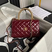 Okify Chanel Coco Handle Wine 23cm - 1