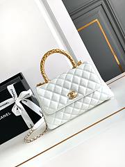 Okify Chanel Coco Handle White 23cm - 1