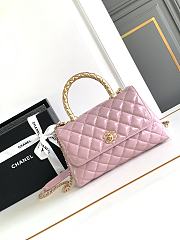 	 Okify Chanel Coco Handle Pink 23cm - 1