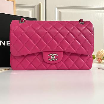 	 Okify Chanel Flap Bag Pink 25cm