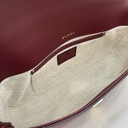 Okify Gucci Horsebit 1955 Wine 22.6x 12.7x 5.6cm - 3