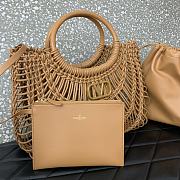 Okify Valentino Garavani Allknots Brown Size 38x34x7cm - 2