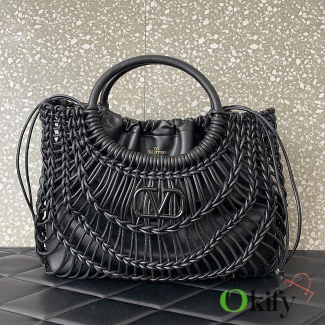 	 Okify Valentino Garavani Allknots Black Size 38x34x7cm - 1