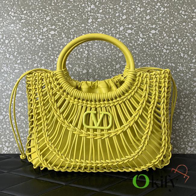 	 Okify Valentino Garavani Allknots Yellow Size 38x34x7cm - 1