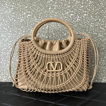 	 Okify Valentino Garavani Allknots Beige Size 38x34x7cm