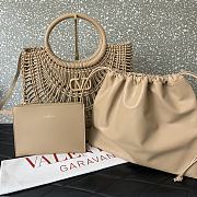 	 Okify Valentino Garavani Allknots Beige Size 38x34x7cm - 2