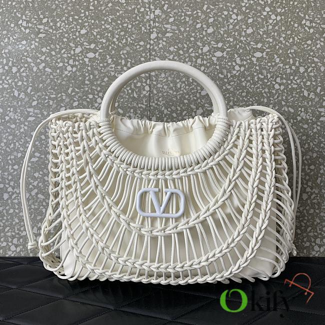 	 Okify Valentino Garavani Allknots White Size 38x34x7cm - 1