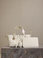 Okify Small Dior Toujours Bag White 23 × 15 × 15cm - 1