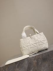 Okify Small Dior Toujours Bag White 23 × 15 × 15cm - 4