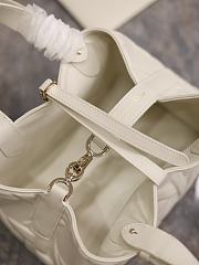 Okify Small Dior Toujours Bag White 23 × 15 × 15cm - 3