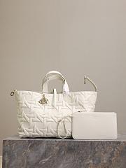 	 Okify Large Dior Toujours Bag White 28.5 x 21.5 x 17 - 1