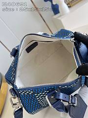 Okify Louis Vuitton Speedy 25 Bandoulière N40691 Blue  - 4