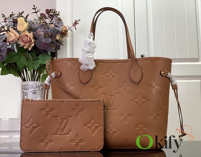 Okify Louis Vuitton Neverfull Brown M45686 - 1