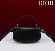 Okify Dior Small 30 Montaigne Avenue Top Handle Bag Black 19×9×8cm - 4