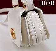 Okify Dior Small 30 Montaigne Avenue Top Handle Bag White 19×9×8cm - 3