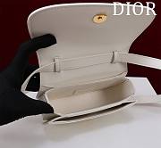 Okify Dior Small 30 Montaigne Avenue Top Handle Bag White 19×9×8cm - 2