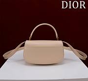 Okify Dior Small 30 Montaigne Avenue Top Handle Bag Beige 19×9×8cm - 2