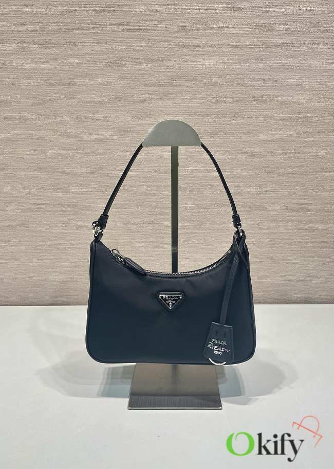 Okify Prada Re-Nylon Re-Edition 2000 mini-bag Black 22x18x6.5cm - 1