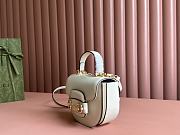 Okify Gucci Horsebit 1955 mini top handle bag White 18x15x6 cm - 2