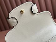 Okify Gucci Horsebit 1955 mini top handle bag White 18x15x6 cm - 4