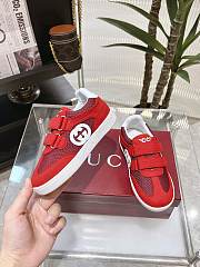 Okify Gucci 2024 latest model Forrest Gump training shoes for children Red - 1