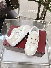 Okify Gucci 2024 latest model Forrest Gump training shoes for children White - 4