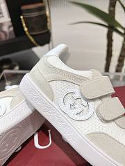 Okify Gucci 2024 latest model Forrest Gump training shoes for children White - 3