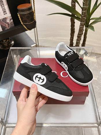 Okify Gucci 2024 latest model Forrest Gump training shoes for children Black