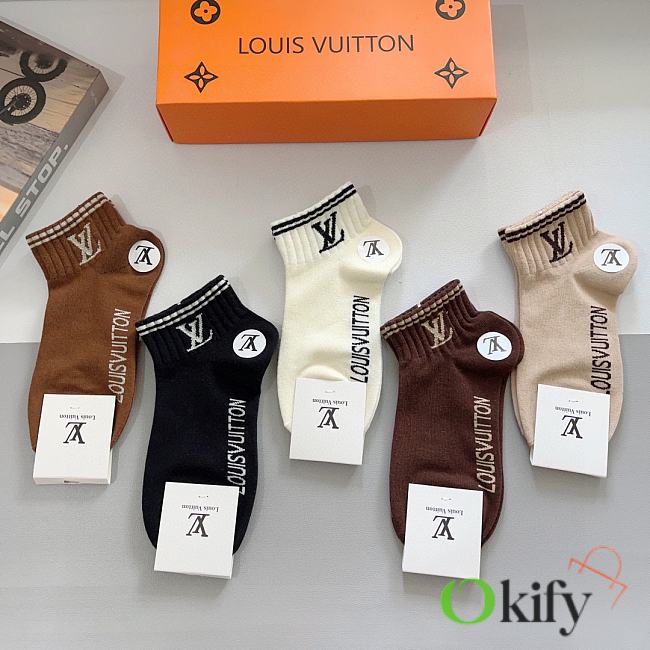 Okify Louis Vuitton Socks - 1