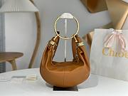 Okify Chloe The Bracelet Bag Brown 32x14x10cm - 1