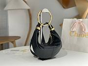 Okify Chloe The Bracelet Bag Black 32x14x10cm - 1