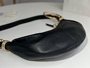 Okify Chloe The Bracelet Bag Black 32x14x10cm - 2