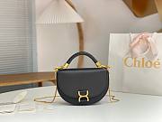 Okify Chloé ‘Marcie’ shoulder bag black 22.5*15.5*7cm - 1