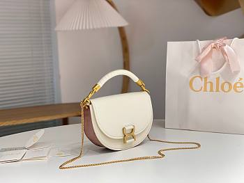 Okify Chloé ‘Marcie’ shoulder bag white 22.5*15.5*7cm