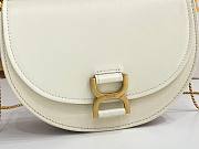 Okify Chloé ‘Marcie’ shoulder bag white 22.5*15.5*7cm - 2