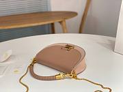 Okify Chloé ‘Marcie’ shoulder bag pink beige 22.5*15.5*7cm - 4