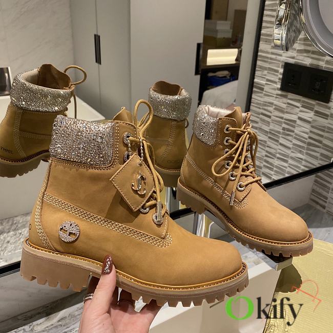 Okify Jimmy Choo x Timberland Boots - 1