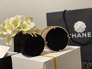 Okify Chanel Gold Lambskin Strass and Enamel Bird Cage Black  13.5 x 24 x 11 cm - 2