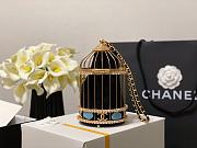 Okify Chanel Gold Lambskin Strass and Enamel Bird Cage Black  13.5 x 24 x 11 cm - 1