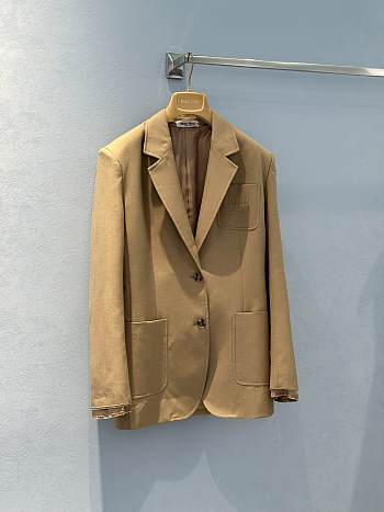 Okify Miumiu Blazer Brown 