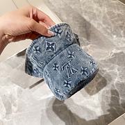 Okify Louis Vuitton Monogram Essential Bucket Blue - 3