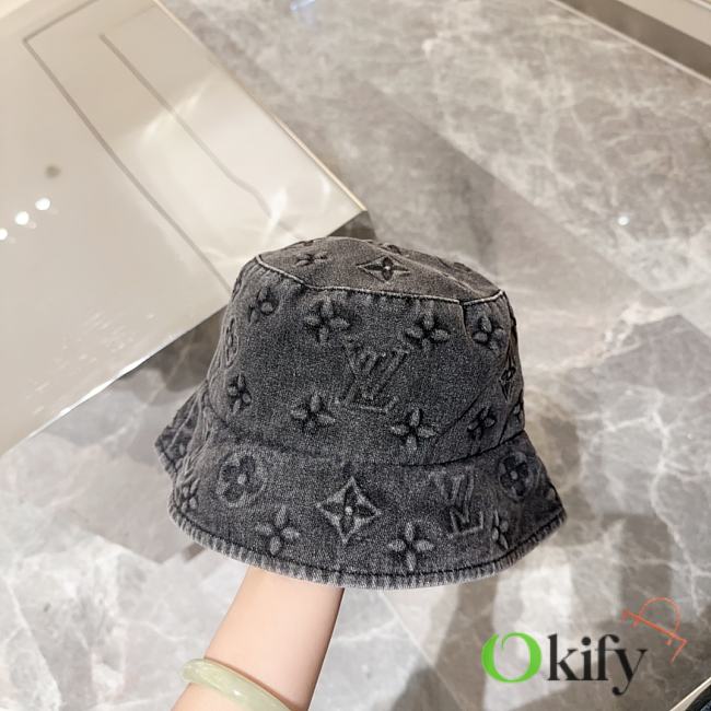 Okify Louis Vuitton Monogram Essential Bucket Black - 1