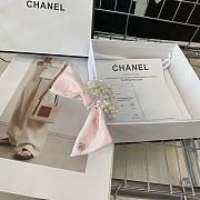 Okify Chanel Hairtie Pink Bow - 4