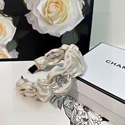 Okify Chanel White Headband - 1