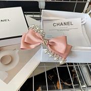 Okify Chanel Pink Bow Hairclip  - 3