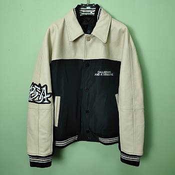 Okify Louis Vuitton Leather Jacket And Nylon Blouson