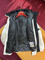 Okify Moncler Madeira Colorblock Hooded Short Down Puffer Jacket - 3