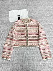 Okify Chanel Cashmere, Wool & Cotton Jacket - 1