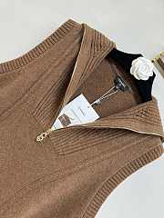 Okify Chanel Pullover Cashmere Brown - 2