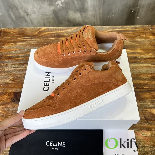 Okify Celine Runner Sneaker Brown  - 1